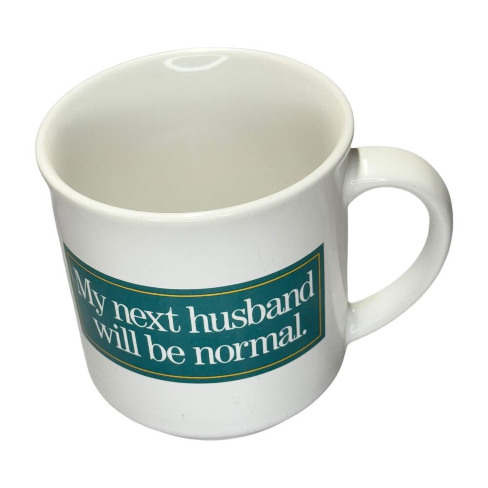My Next Husband Will Be Normal Ceramic Mug Japan Funny Novelty Coffee Cup - Picture 2 of 8